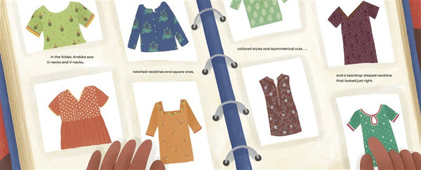 A Salwar Kameez for Ambika