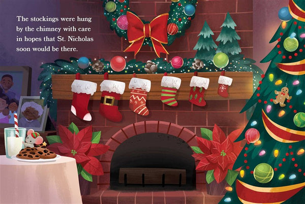 The Night Before Christmas with Letter to Santa and Stickers
