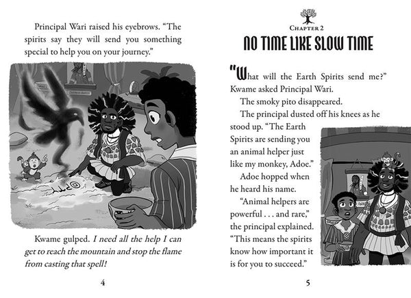 Race to the Magic Mountain: A Branches Book (Kwame's Magic Quest #2)