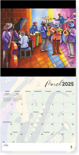 All That Jazz 2026 Wall Calendar
