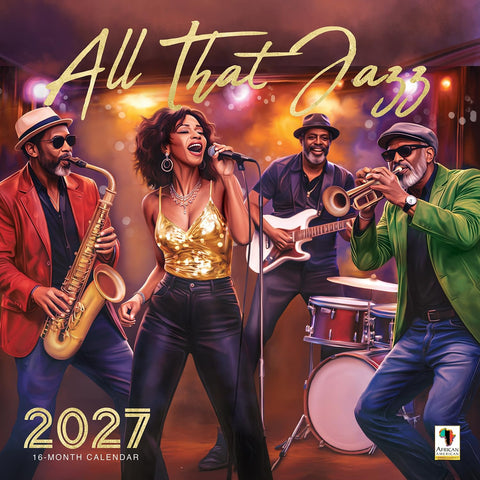 All That Jazz 2027 Wall Calendar