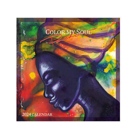 Color My Soul 2024 Wall Calendar