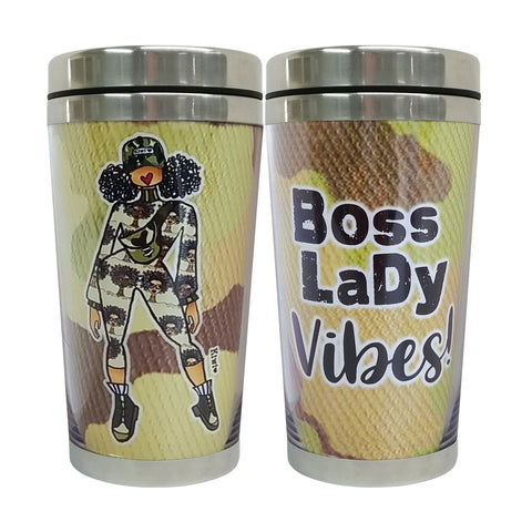 Boss Lady Vibes Travel Mug - TM208