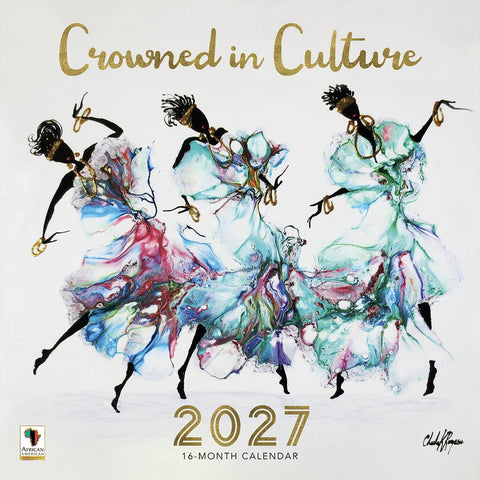 Crowned in Culture 2027 Wall Calendar