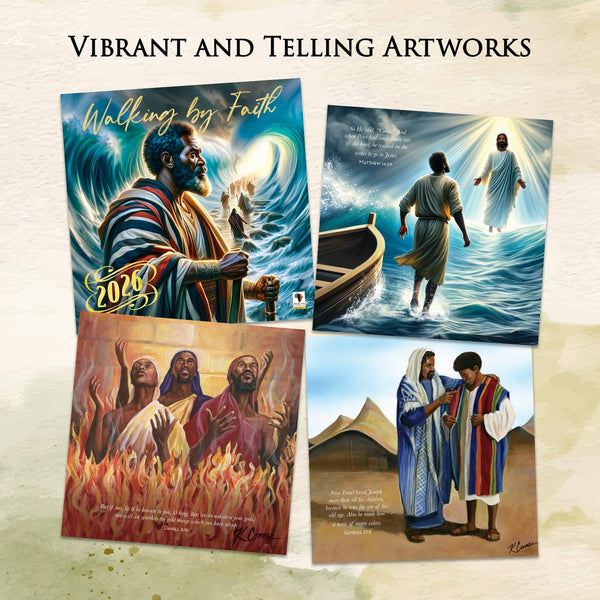 Walking by Faith 2026 Wall Calendar