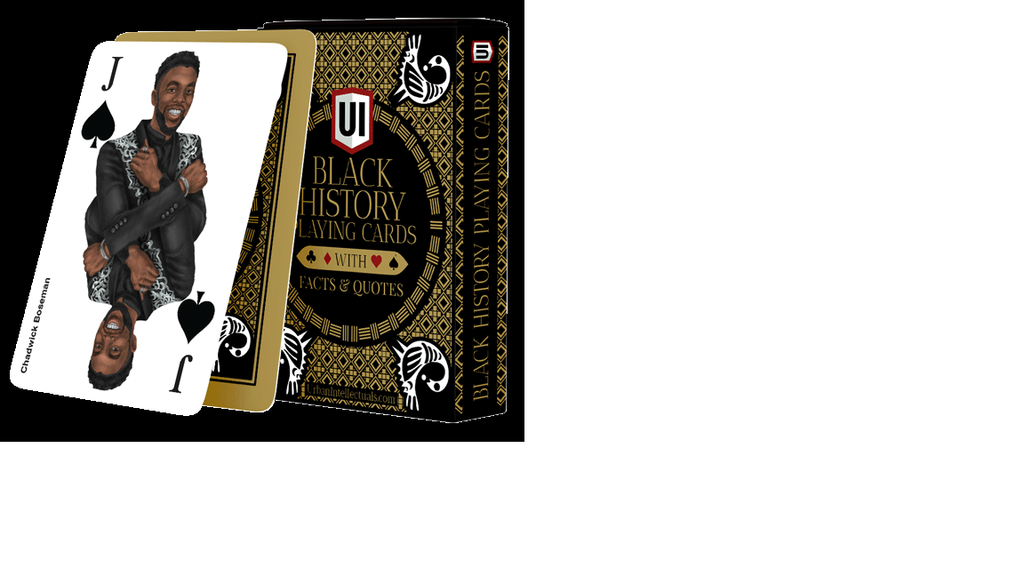Black History Playing Cards – With Custom Illustrations, Quotes and Facts