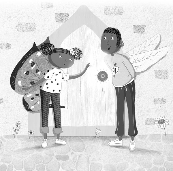 Aziza's Secret Fairy Door and the Magic Puppy