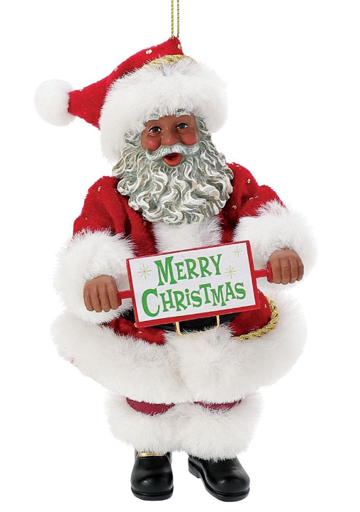 Santa Merry Christmas 2023 Ornament - 6012205