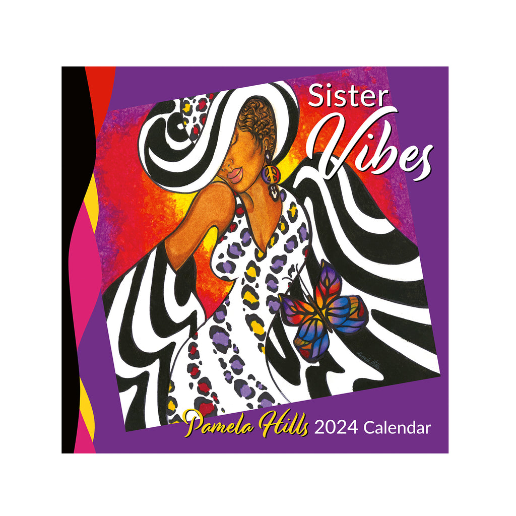 Sister Vibes 2024 Wall Calendar