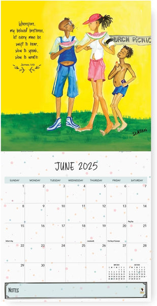 Too Blessed to be Stressed 2026 Wall Calendar