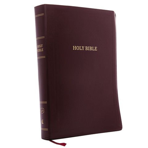 KJV Holy Bible: Super Giant Print with 43,000 Cross References, Black Leather-look, Red Letter, Comfort Print (Thumb Indexed): King James Version