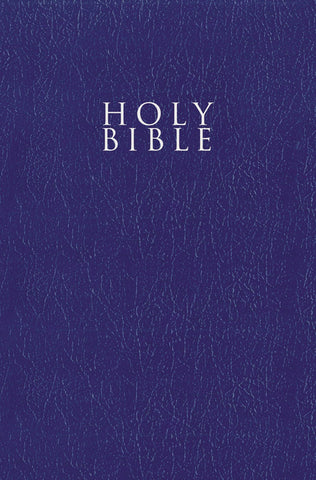 NIV, Gift and Award Bible, Leather-Look, Blue, Red Letter, Comfort Print