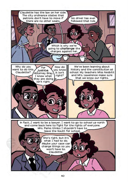 History Comics: Rosa Parks &amp; Claudette Colvin