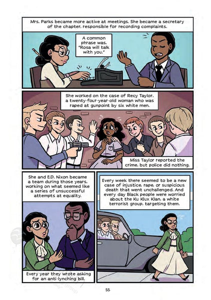 History Comics: Rosa Parks &amp; Claudette Colvin