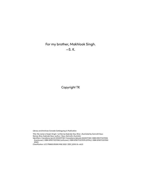 My Name Is Saajin Singh