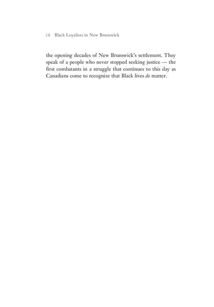 Black Loyalists in New Brunswick