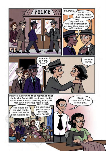 History Comics: Rosa Parks &amp; Claudette Colvin