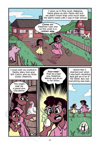 History Comics: Rosa Parks &amp; Claudette Colvin