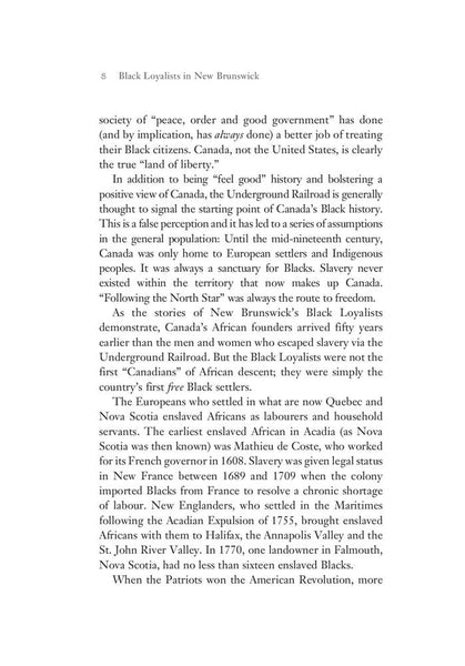 Black Loyalists in New Brunswick