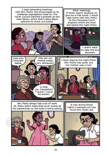 History Comics: Rosa Parks &amp; Claudette Colvin