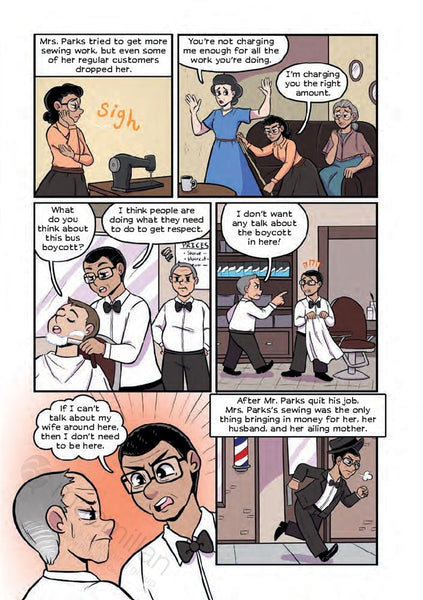 History Comics: Rosa Parks &amp; Claudette Colvin