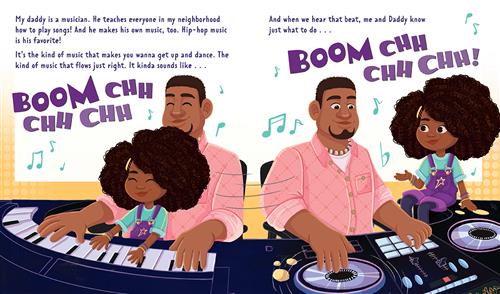 Daddy and Me and the Rhyme to Be (A Karma's World Picture Book)