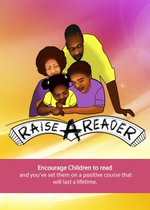 Raise A Reader Encourage Children to Read Poster