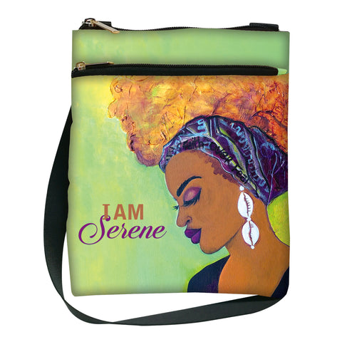 I Am Serene Travel Purse