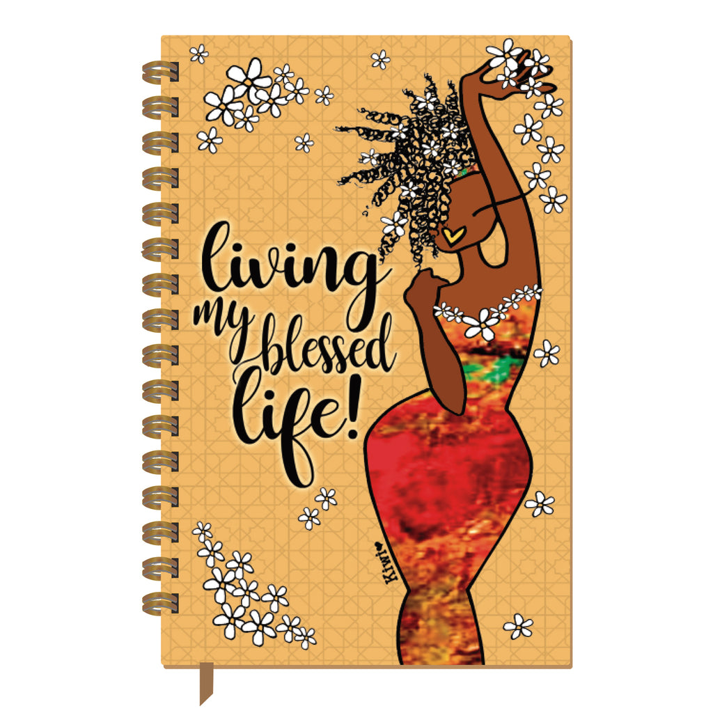 Living My Blessed Life Wire-O-Journal