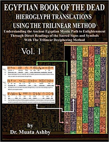 Egyptian Book of the Dead Hieroglyph Translations Using the Trilinear Method