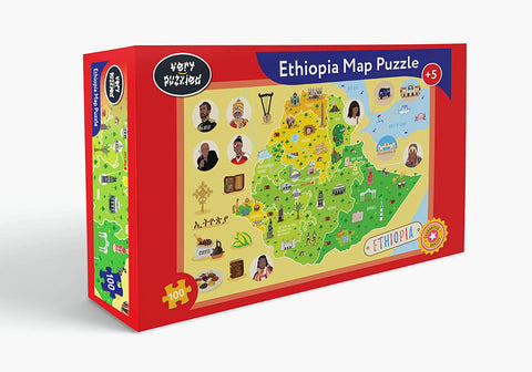 Ethiopia Map Jigsaw Puzzle