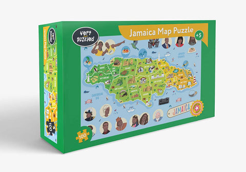 Jamaica Map Jigsaw Puzzle