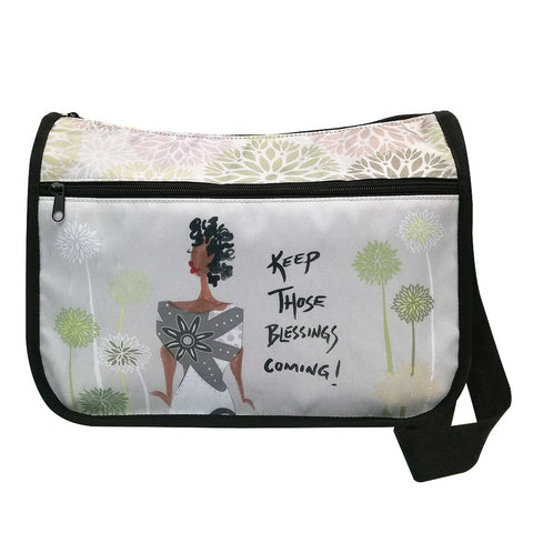 Keep Those Blessings Coming Crossbody Bags