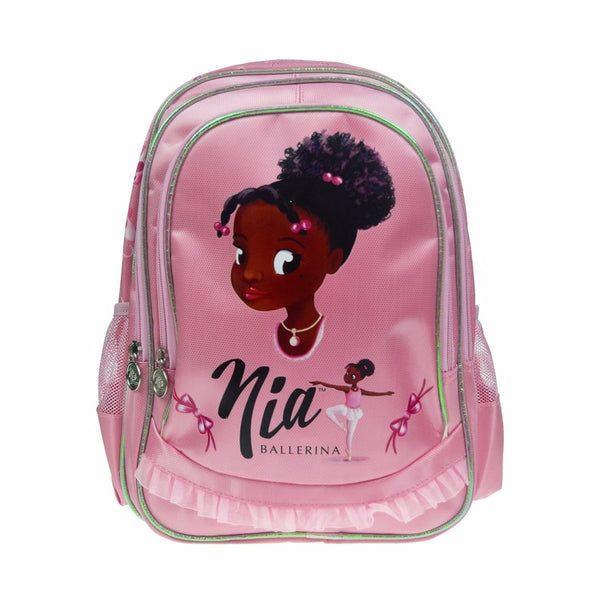 Nia Ballerina Back Pack,afrocentric toys,african american black dolls ...