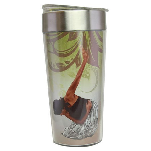 She Who Kneels African American Travel Mug