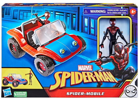 Marvel Spider-Man Spider-Mobile Vehicle and Figure